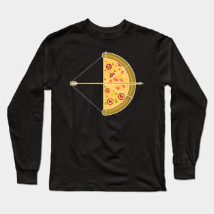 Pizza Archery Long Sleeve T-Shirt